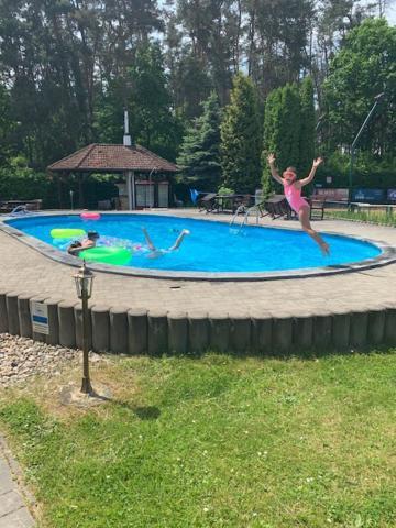Penzion Parkur Hrobice Bagian luar foto